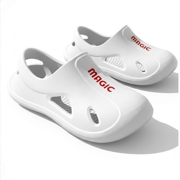 Unisex Slip On Clogs - Waterproof Beach Sandals & Garden Shoes for Daily Wear - Picture 1 of 8